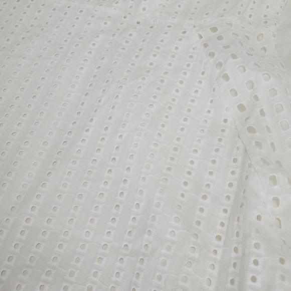 Banana Republic white eyelet lace dress - Picture 2 of 7